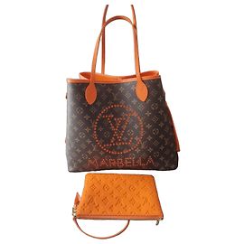 Louis Vuitton Neverfull GM Marbella Marron Orange