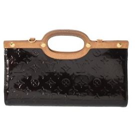 Sac à main Louis Vuitton Monogram Vernis Roxbury Drive Bordeaux
