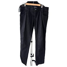 Vaqueros de denim negro Dolce & Gabbana Negro