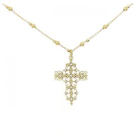 Autre Marque Collar de Diamante Au750 Dorado
