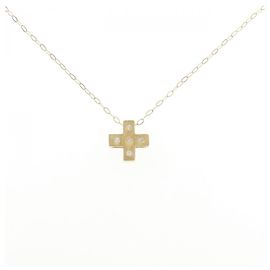 Autre Marque Collana con diamante Au750 D'oro