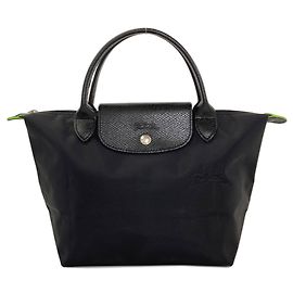 Borsa Longchamp Le Pliage, materiale in nylon, da donna. Nero