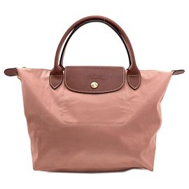 Borsa Longchamp Le Pliage, materiale in nylon, da donna. Rosa