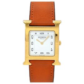 Hermès Relógio Hermes . Relógio masculino Quartz branco H Branco