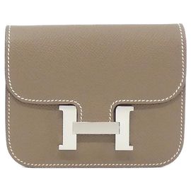 Hermès Cartera Slim Constance Hermes Castaño