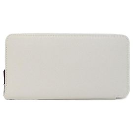 Hermès Hermes MORS & CO Silk In Classic Wallet White