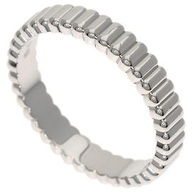 Boucheron Quatre Grosgrain # Anillo, Oro Blanco, Mujer Blanco