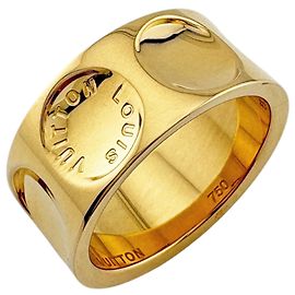 Anello Louis Vuitton Grande Arpe Empreinte, Oro Giallo, Uomo LOUIS VUITTON D'oro