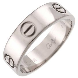 Cartier Love Ring #, WG (White Gold ) White