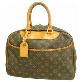 Borsa Louis Vuitton Monogram Deauville Marrone