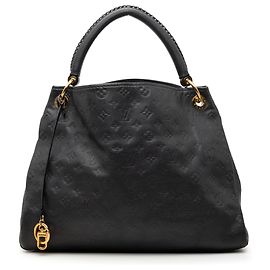 Louis Vuitton Blue Monogram Empreinte Artsy MM Azul Azul marinho