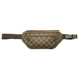 Pochete Louis Vuitton Damier Ebene marrom Melville Marrom