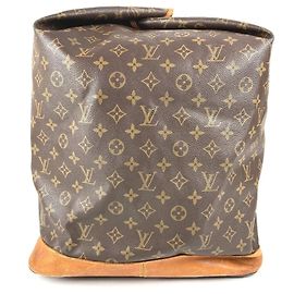 Bolsa de tiracolo Louis Vuitton Monogram Sac Marine Marrom