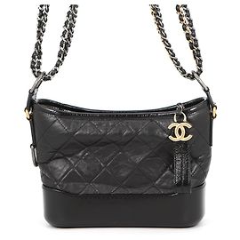 Borsa a tracolla Chanel Gabrielle Chain Nero
