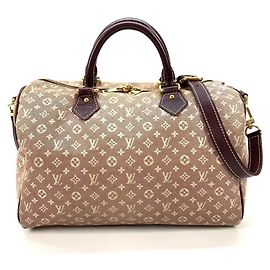 Bolsa Louis Vuitton Monogram Idylle Speedy Bandoulière 30 Marrom