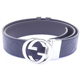 Cintura Gucci GUCCI 473030 CWCWN Nero