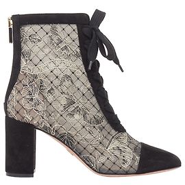 Christian Dior Naughtily-D bestickte Mesh-Schuhe Schwarz