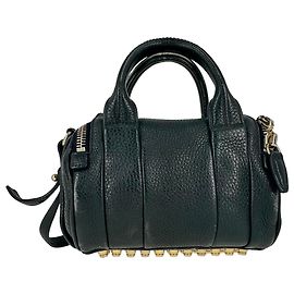 Borsa Rocco di Alexander Wang in pelle nera Nero