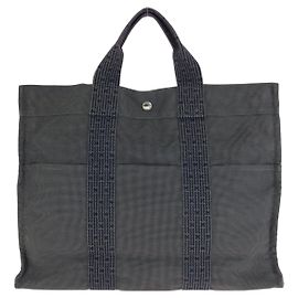 Hermès Hermes Herline MM Tote Bag Grau Grau