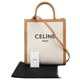 Céline Tote Verticale Small Borsa a Spalla Marrone