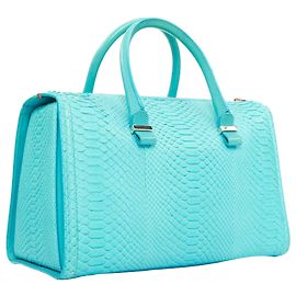 Sac Seven Satchel en cuir Victoria Beckham Blanc Écru