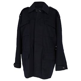 Chaqueta militar Lorenzo de Nili Lotan en algodón negro Negro
