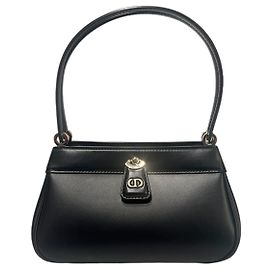 Dior Keybag Small Schultertasche aus Boxcalfleder Schwarz Schwarz