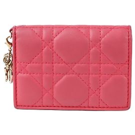 Dior Lady Flap Kartenetui Pink