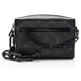 Louis Vuitton Monogram Eclipse Mini Soft Trunk Nero