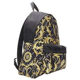 Versace Gianni Signature Barocco Virtus backpack bag Black