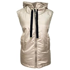 Max Mara Steppweste in Beige Polyester Andere