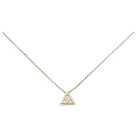 Autre Marque Collier en diamant Au750 Doré