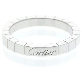 Cartier Lanieres 18K Weißgold Silber