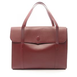 Cartier Must Line Tote Bag Bordeaux