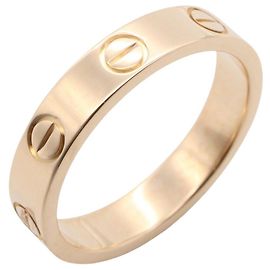 Anello Mini Love Cartier in oro rosa 18K D'oro