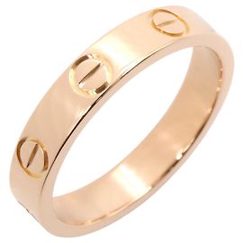 Anello Mini Love Cartier in oro rosa 18K D'oro