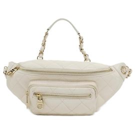 Bolsa de cintura Chanel AS0556 Cru