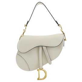 Bolsa de Ombro Christian Dior Saddle M0446CBAA Branco