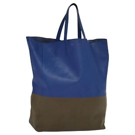 Céline Celine Vertical Cabas Tote Leather Large Multiple colors