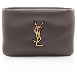 Yves Saint Laurent Khaki Coin Purse Khaki