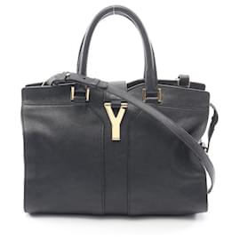 Y-Line Cabas Tasche Yves Saint Laurent Marineblau