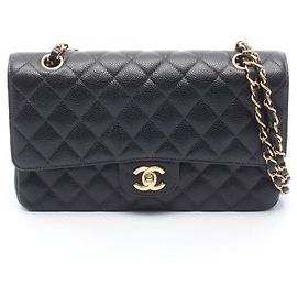 Borsa a tracolla Chanel Matelassé Double Flap Nero