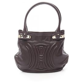 Céline Sac cabas Celine Triomphe Marron