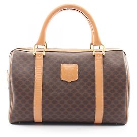 Céline Borsa Celine Macadam Marrone Beige