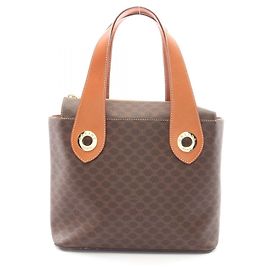 Céline Sac à main Celine Macadam Marron