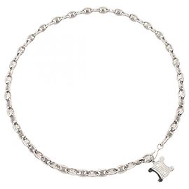 Céline Cinturón de Cadena Macadam Celine Plata
