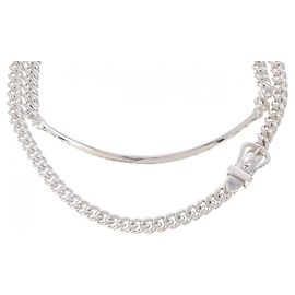Colar Boucles Sellier Inflexible Hermès Outro