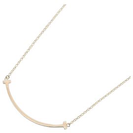 Collier T Smile Small de Tiffany & Co. Doré