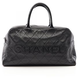 Borsa Bowling Matelassé Chanel Nero