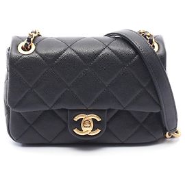Borsa Chanel Matelassé Mini Flap Nero